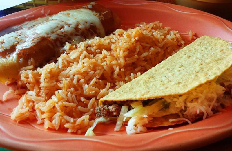 The Speedy Gonzales lunch plate at La Tonalteca comes in at a safe and sane $7.50. And yes, it arrives at the table at record speed. BOB YESBEK PHOTOS